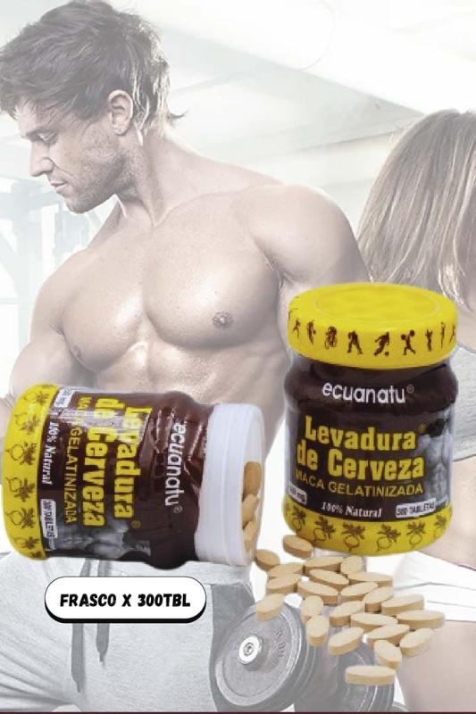 LEVADURA DE CERVEZA CON MACA GELATINIZADA